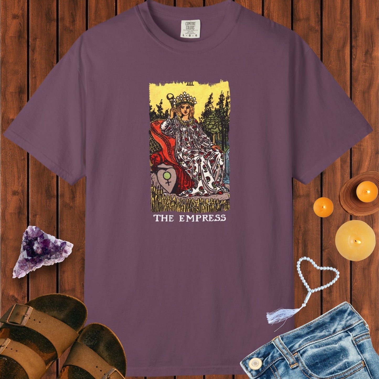 The Empress Tarot Card T-shirt