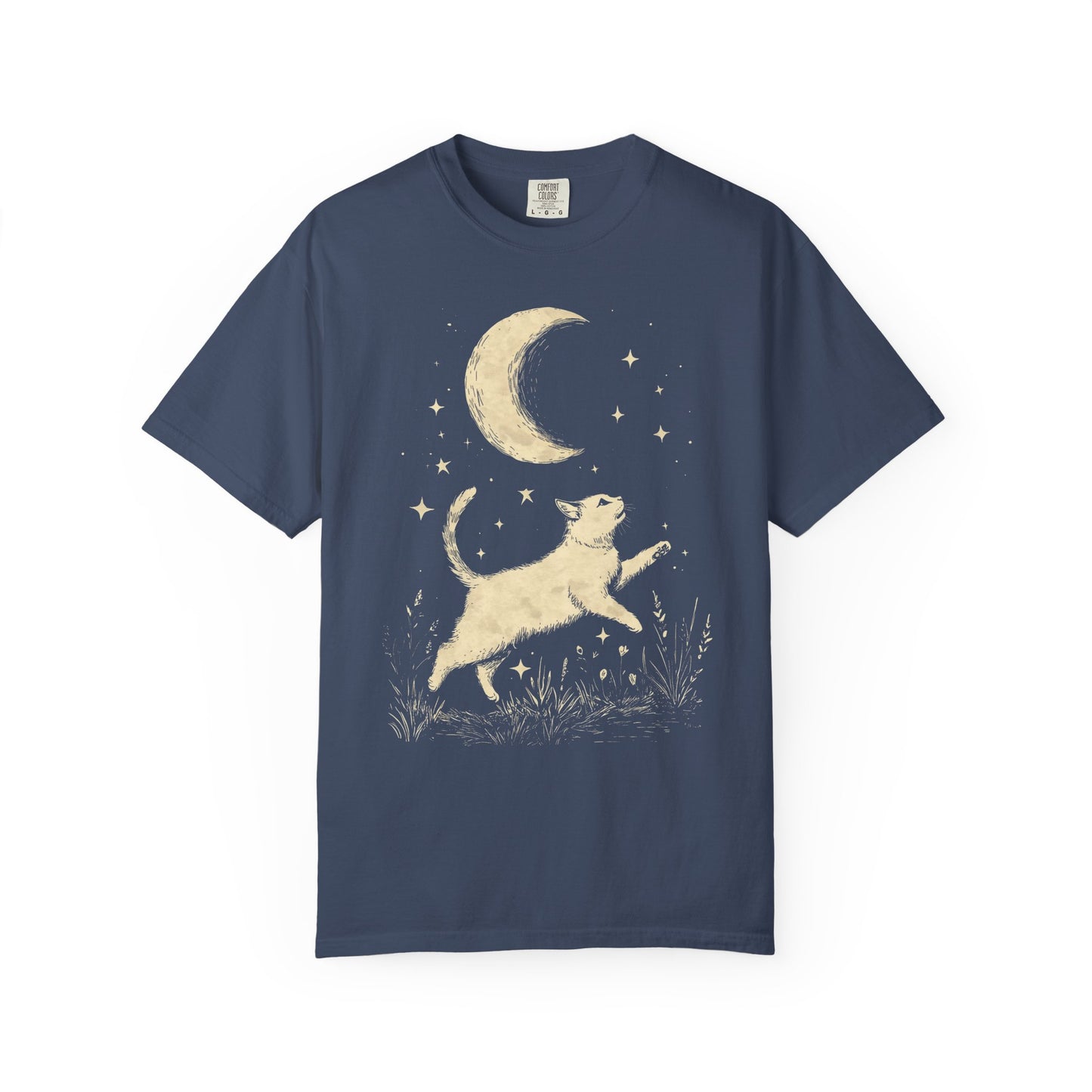 Cat Under the Moon T-shirt