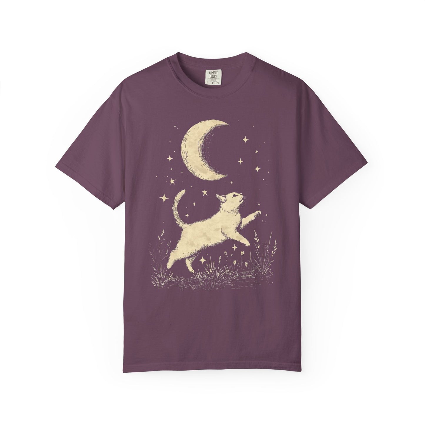 Cat Under the Moon T-shirt