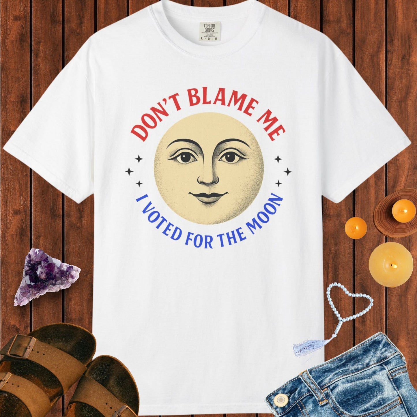 I Voted for the Moon T-shirt