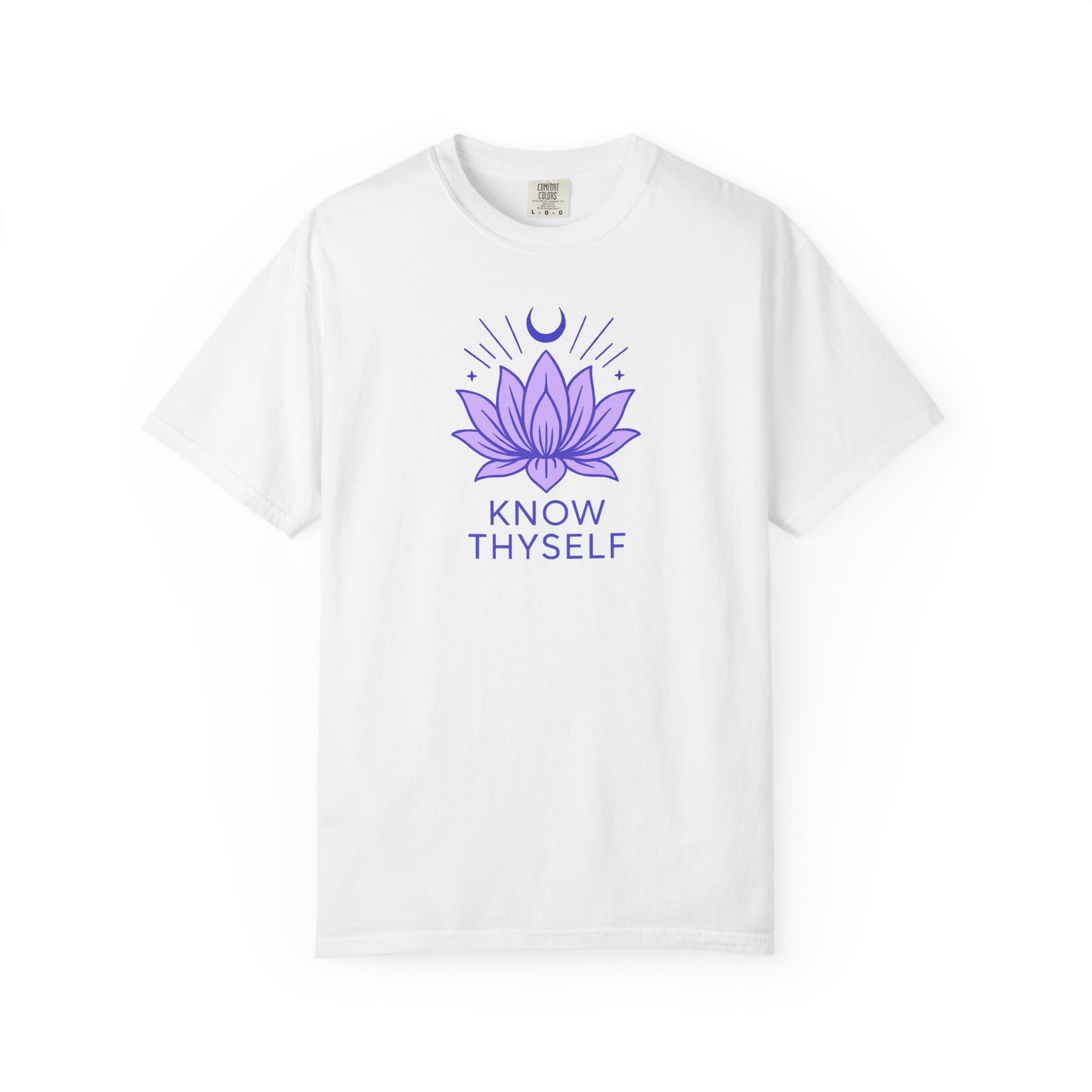 Purple Know Thyself T-shirt