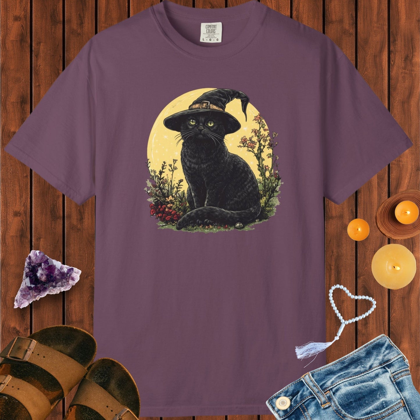 Magic Moon Cat T-shirt