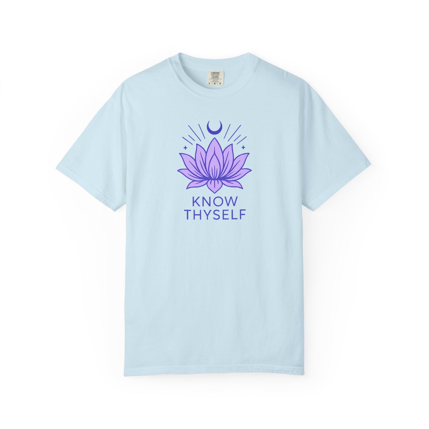 Purple Know Thyself T-shirt