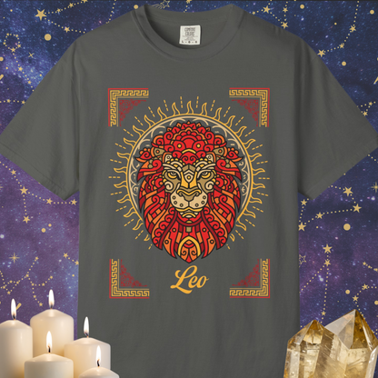 Leo Neo-Mythological Zodiac Sign T-shirt