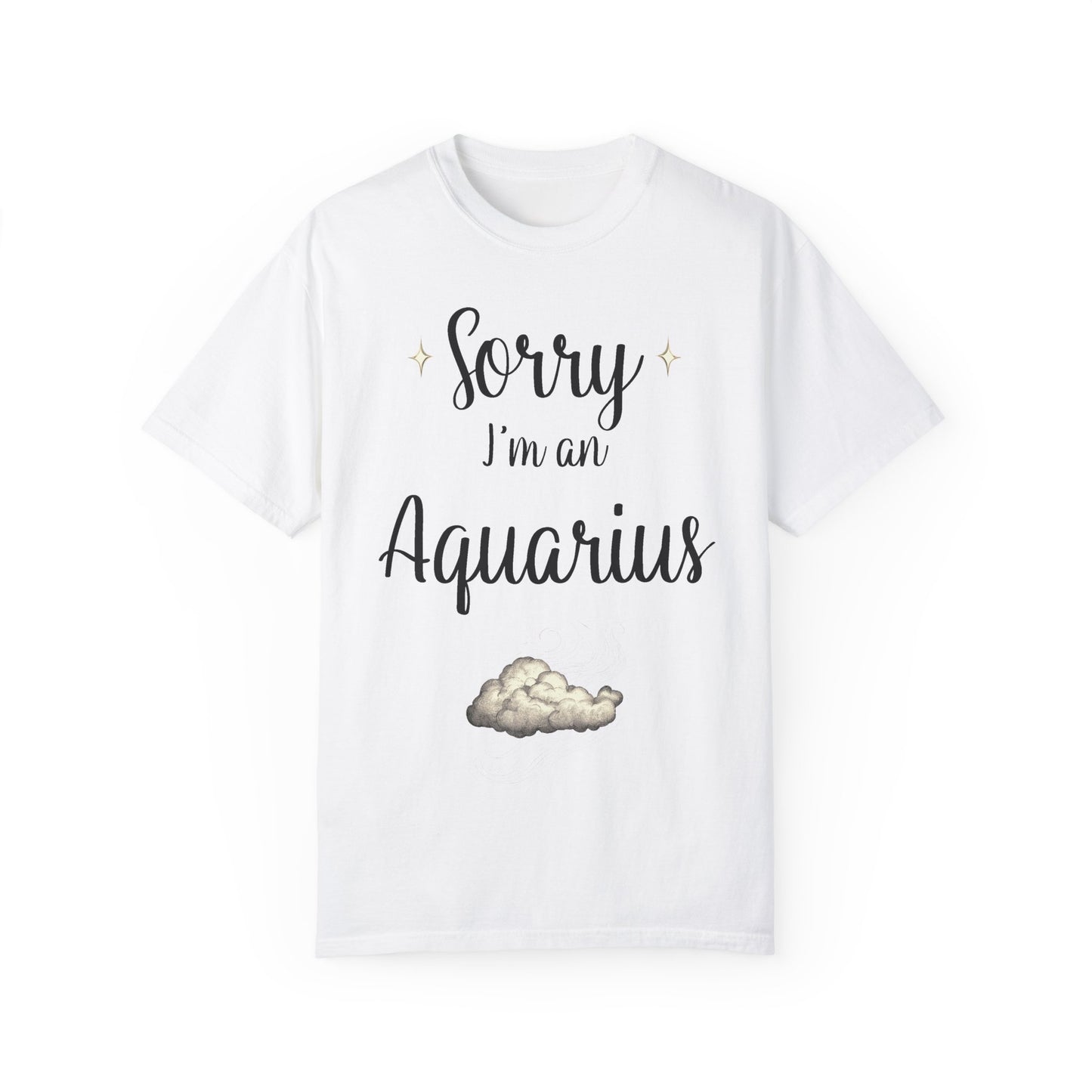 Sorry I'm an Aquarius T-shirt