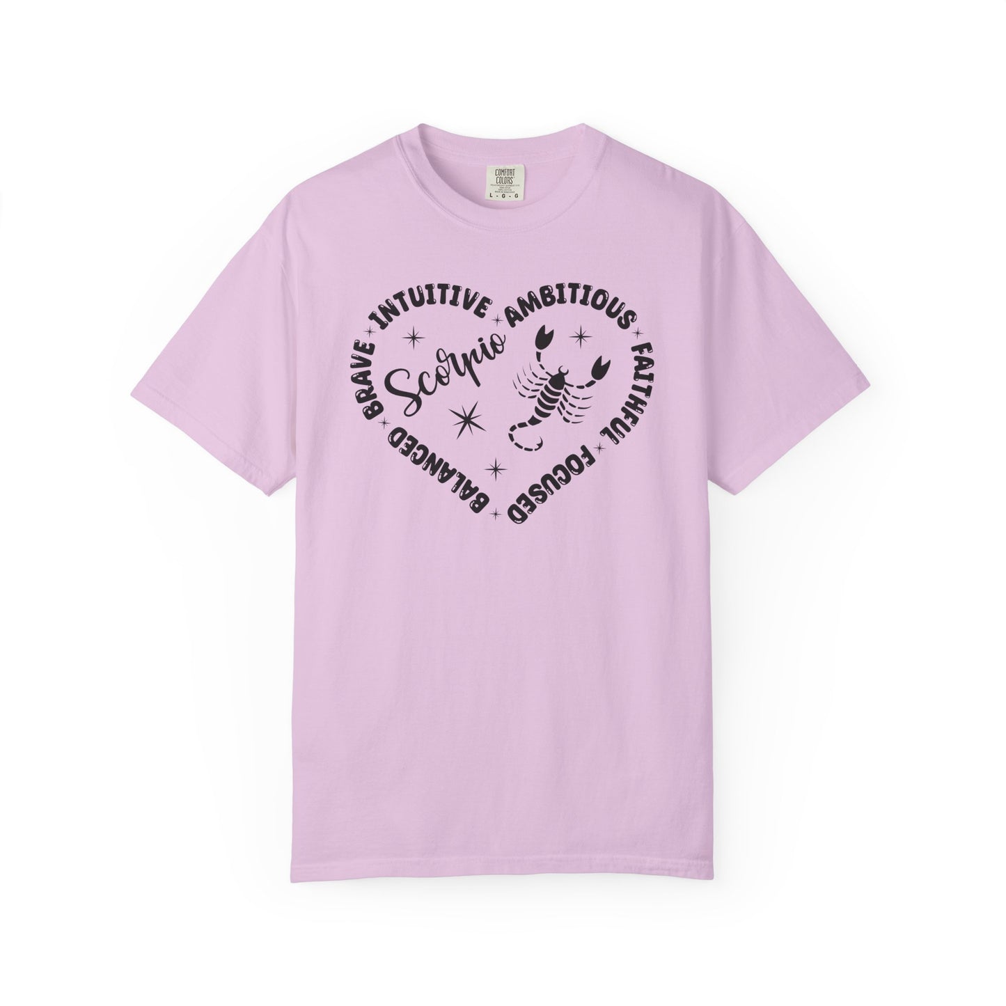 Scorpio Heart Zodiac Sign T-shirt