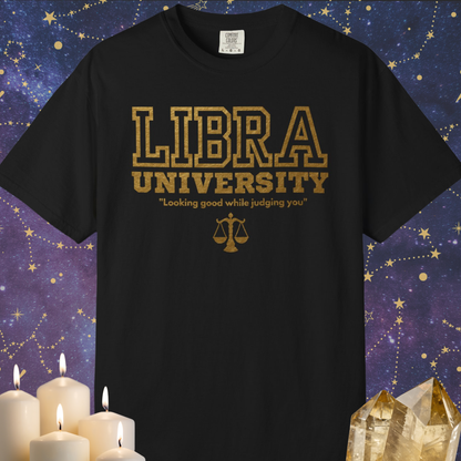 Libra University Zodiac Sign T-shirt