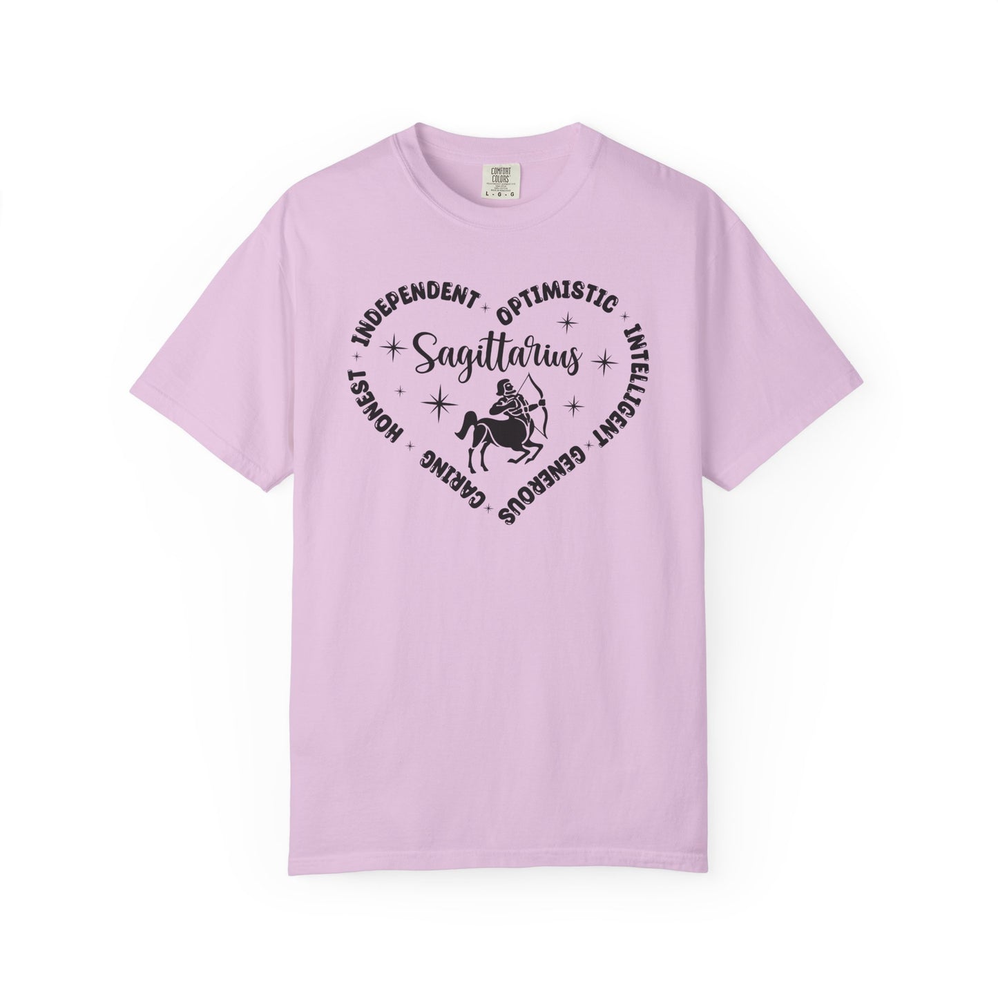 Sagittarius Heart Zodiac Sign T-shirt