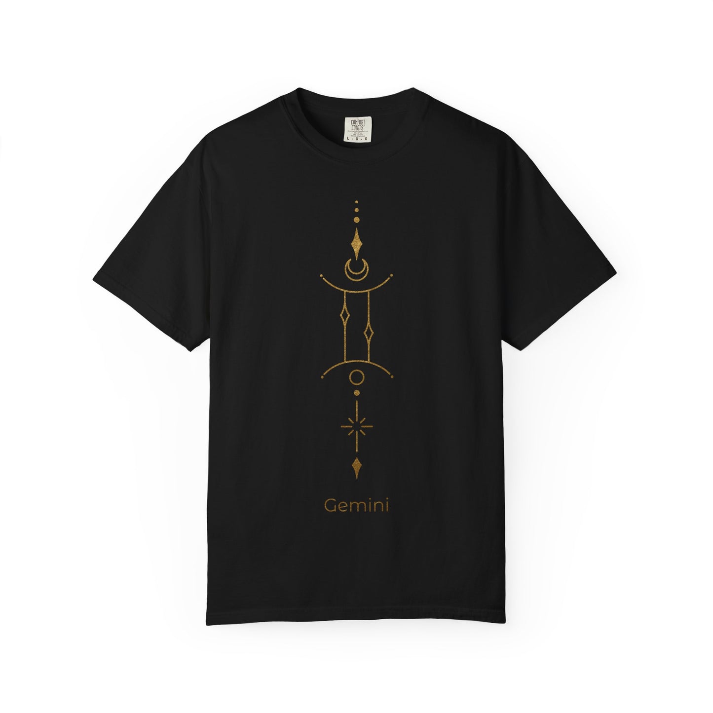 Gemini Celestial Symbol Zodiac Sign T-shirt