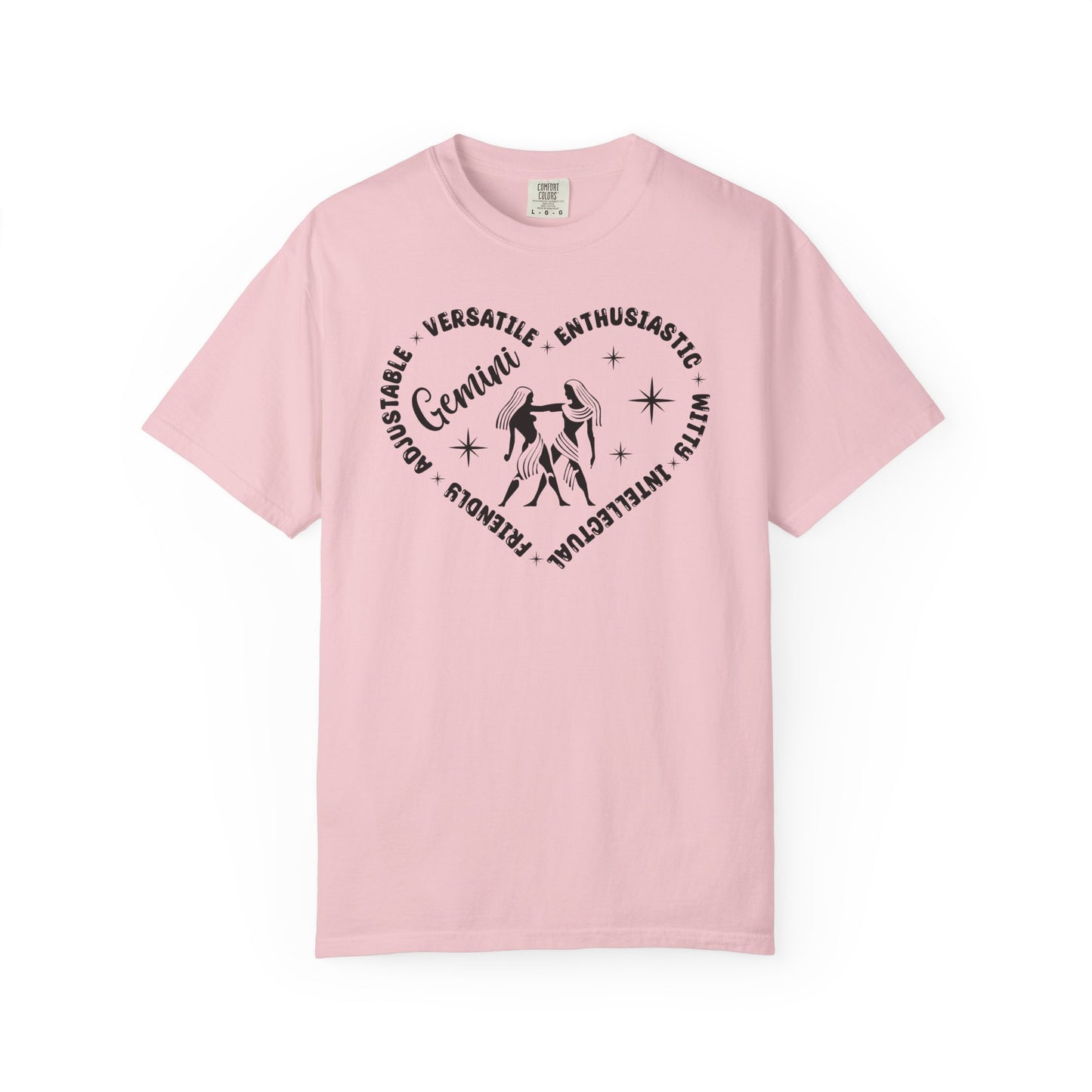 Gemini Heart Zodiac Sign T-shirt