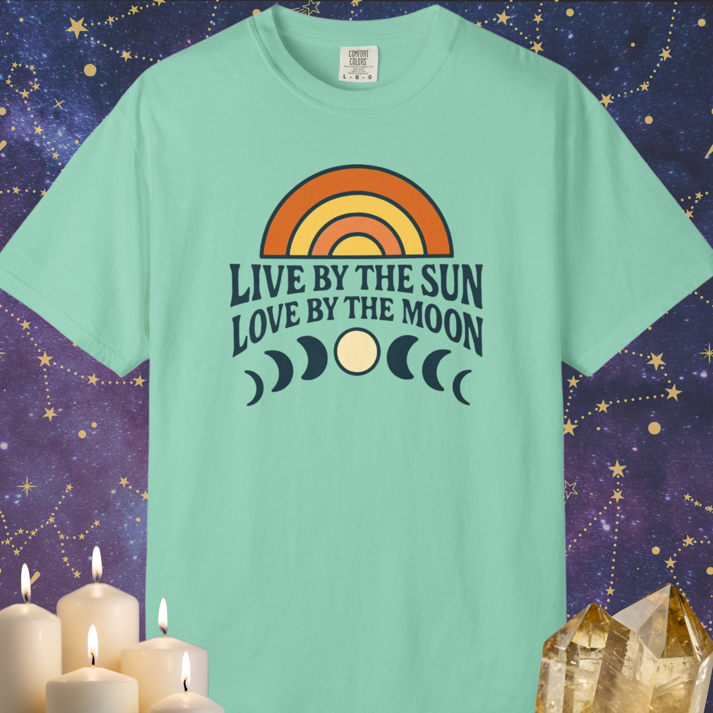 Live By The Sun, Love By The Moon, Sunrise T-shirt