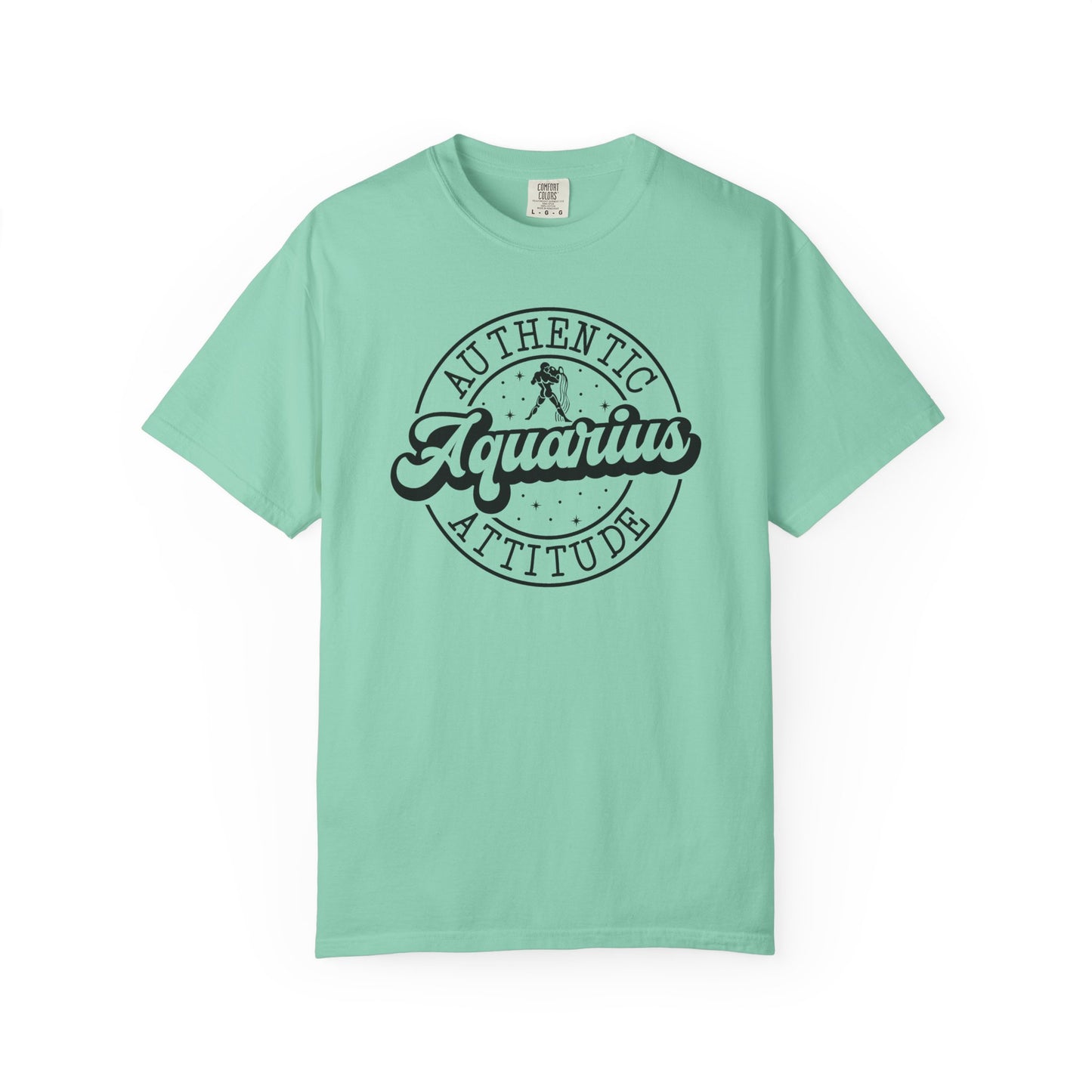 Aquarius Authentic Attitude Zodiac Sign T-shirt