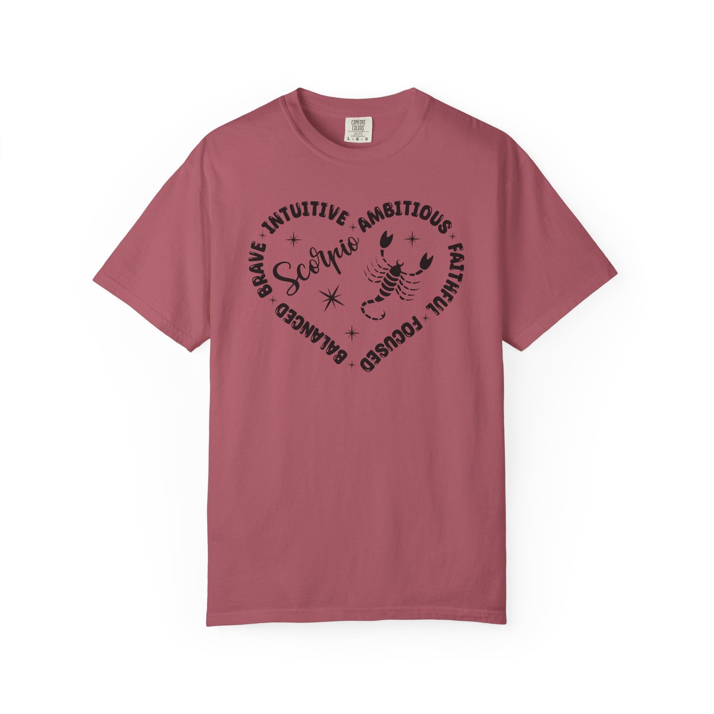 Scorpio Heart Zodiac Sign T-shirt
