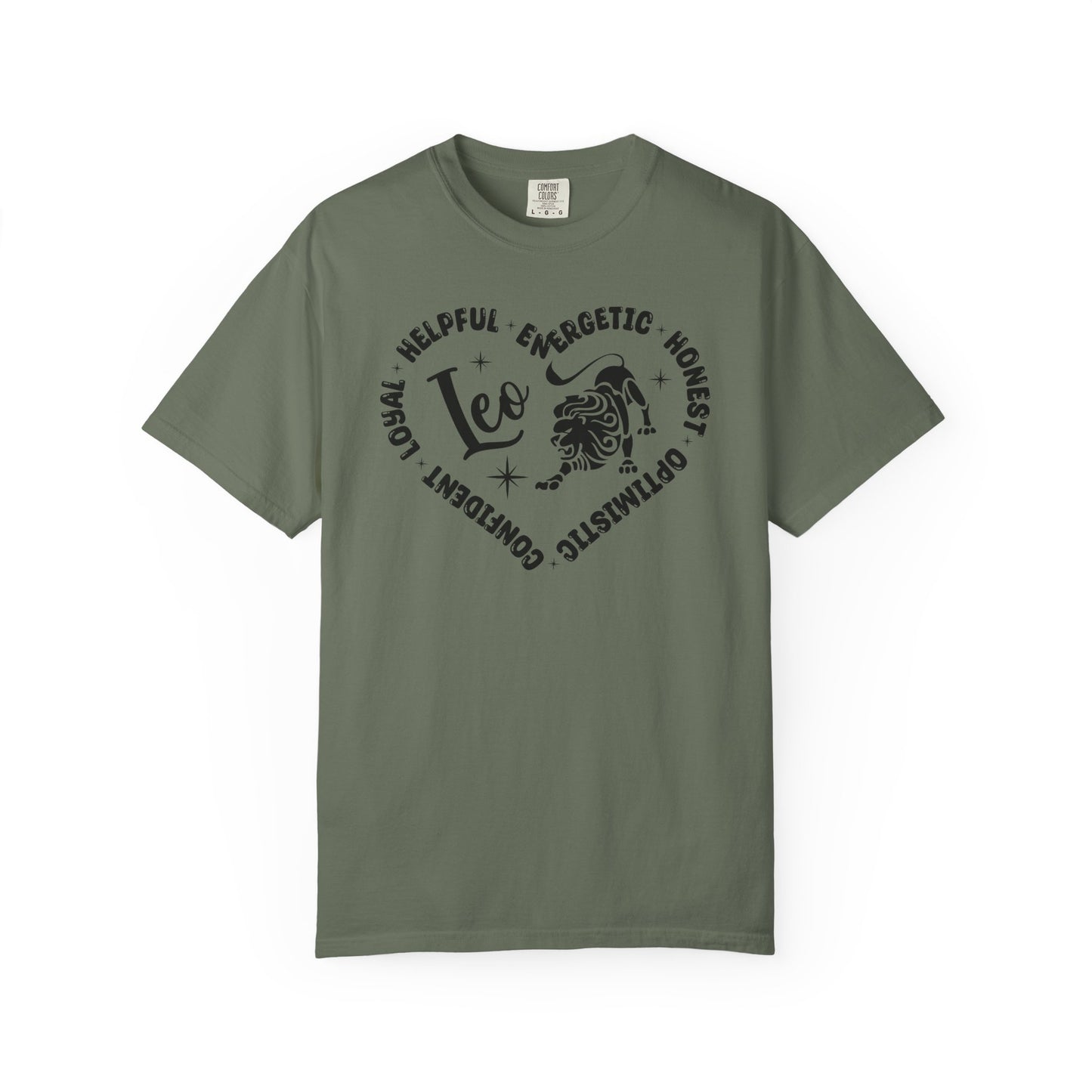 Leo Heart Zodiac Sign T-shirt