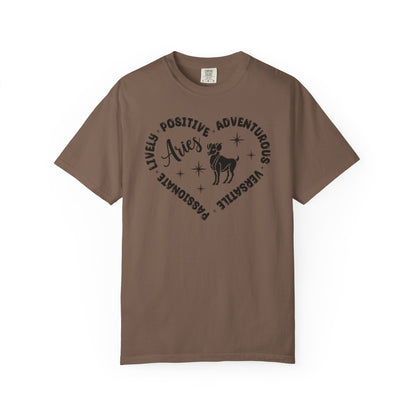 Aries Heart Zodiac Sign T-shirt