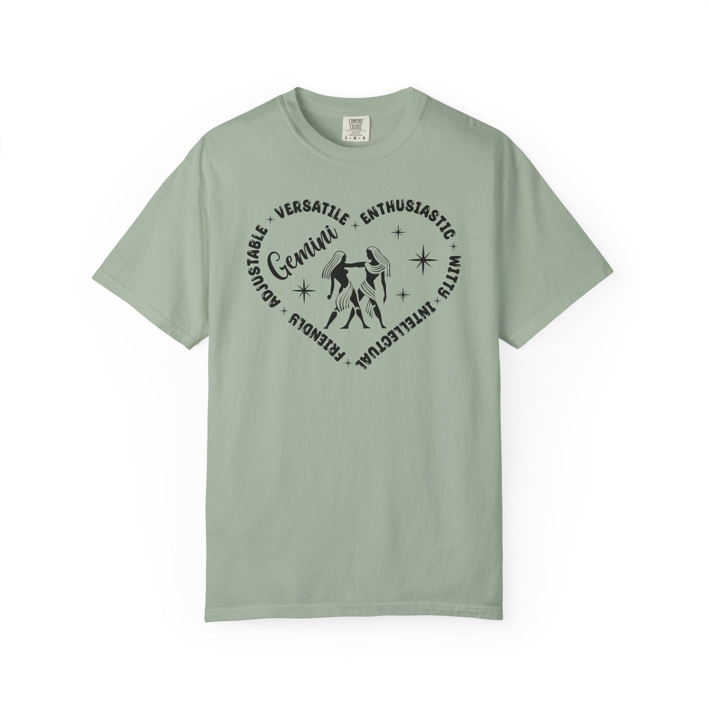 Gemini Heart Zodiac Sign T-shirt