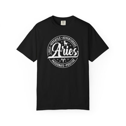 Aries Vintage Zodiac Sign T-shirt