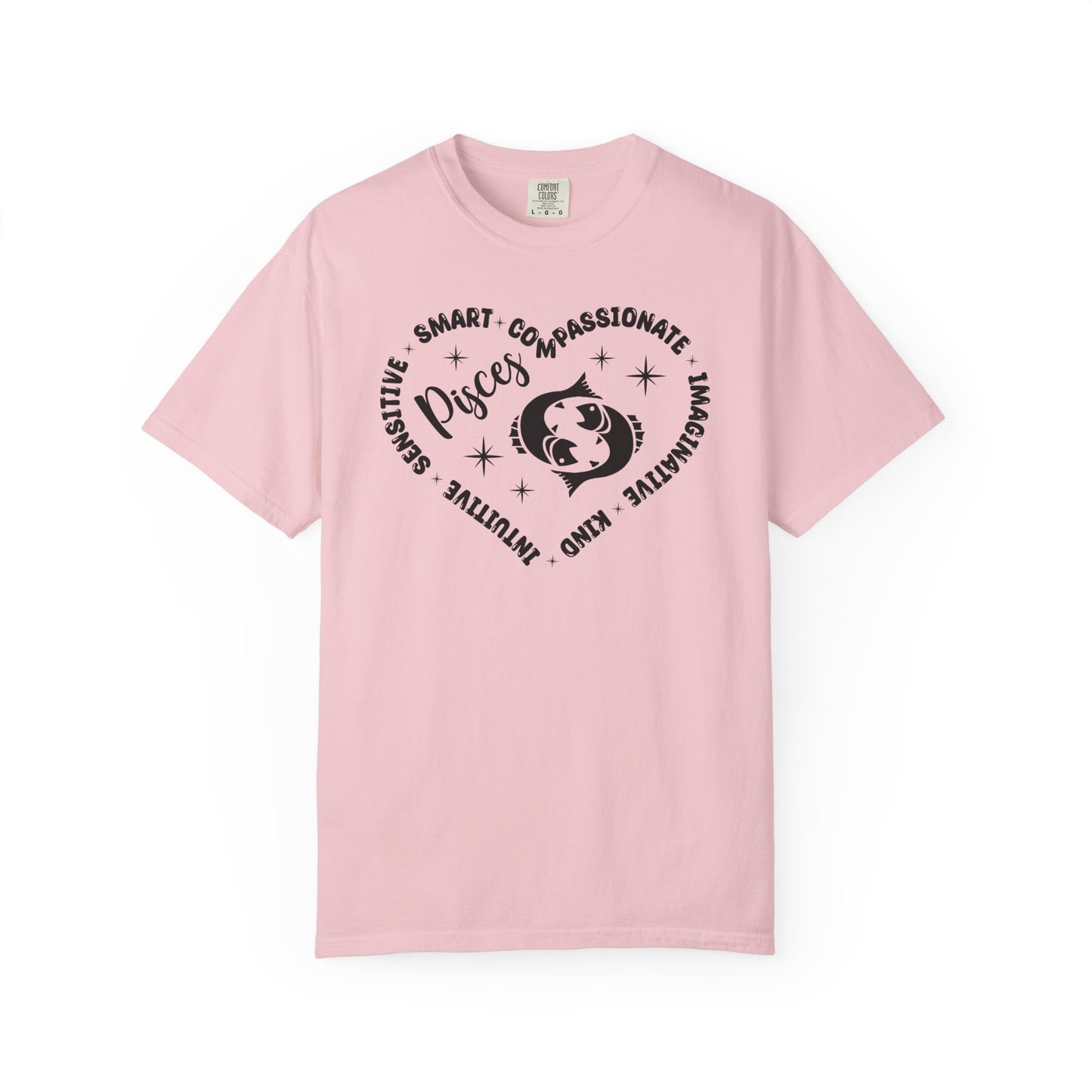 Pisces Heart Zodiac Sign T-shirt