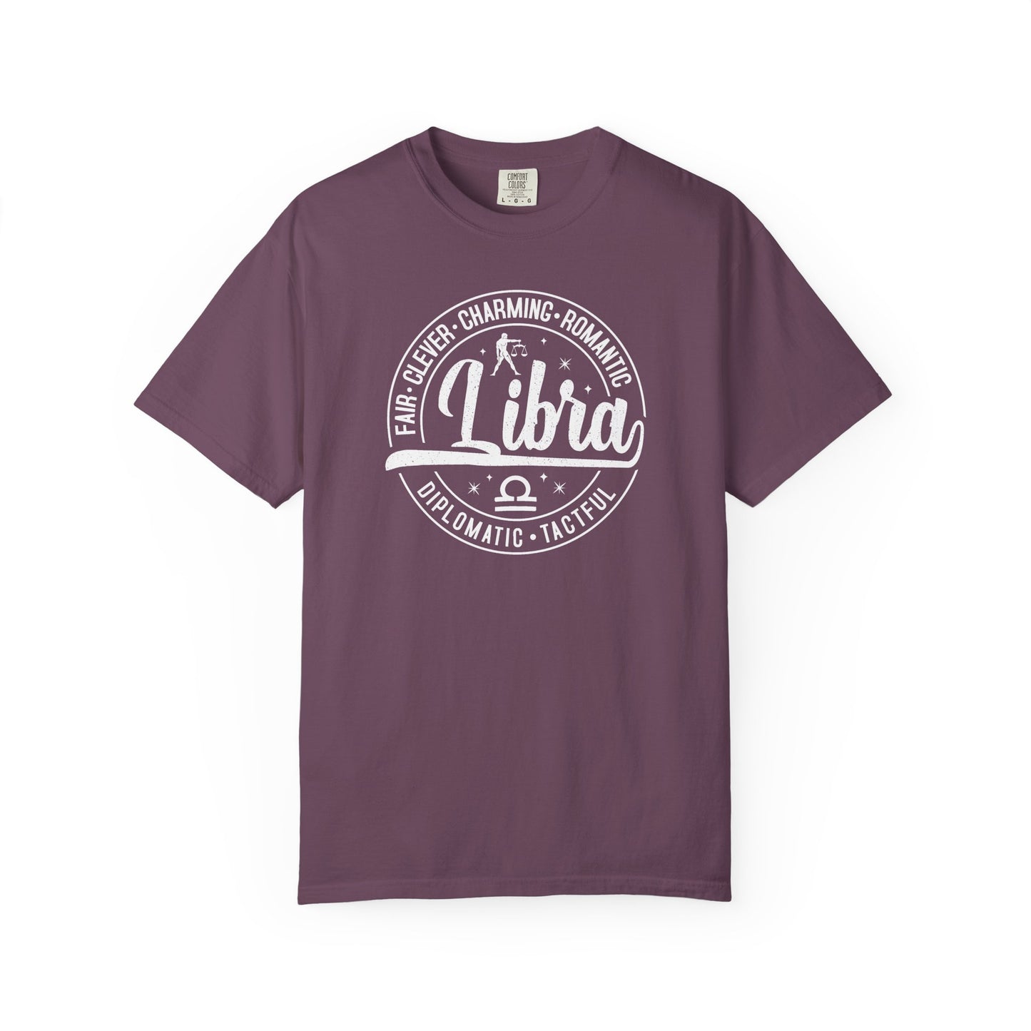 Libra Vintage Zodiac Sign T-shirt
