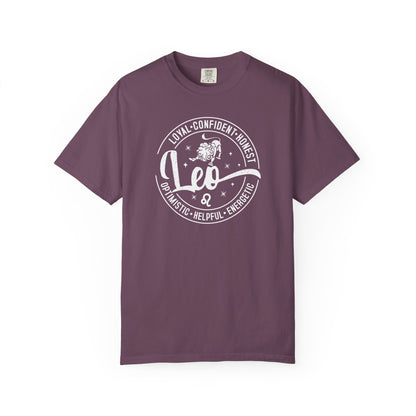 Leo Vintage Zodiac Sign T-shirt