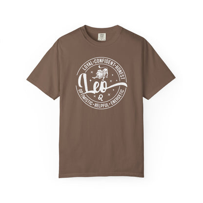 Leo Vintage Zodiac Sign T-shirt
