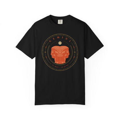 Gemini Modern Minimalist Zodiac Sign T-shirt