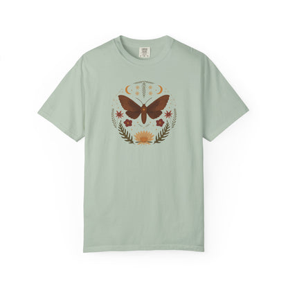 Moth With Natural Elements T-shirt