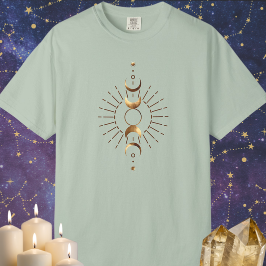 Vertical Moon Phases T-shirt