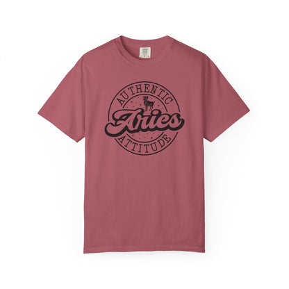 Aries Authentic Attitude Zodiac Sign T-shirt