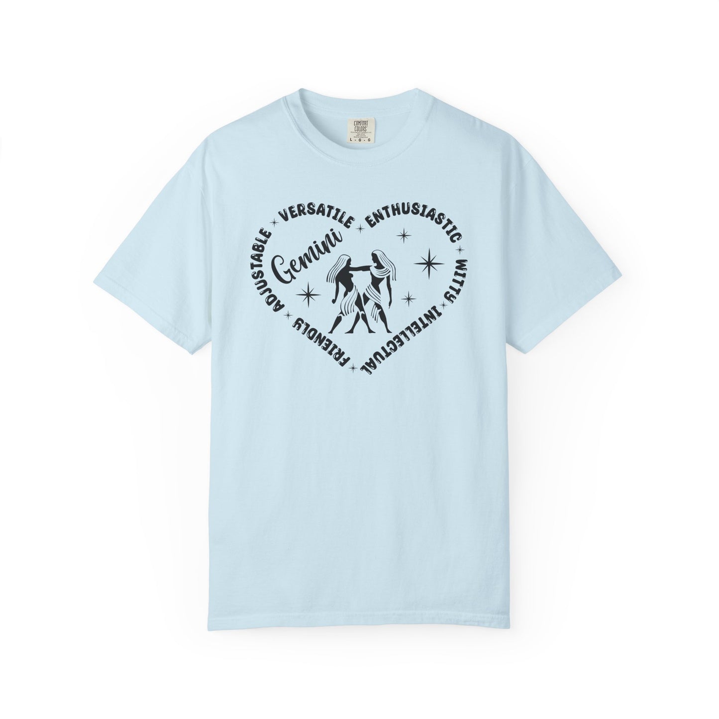Gemini Heart Zodiac Sign T-shirt