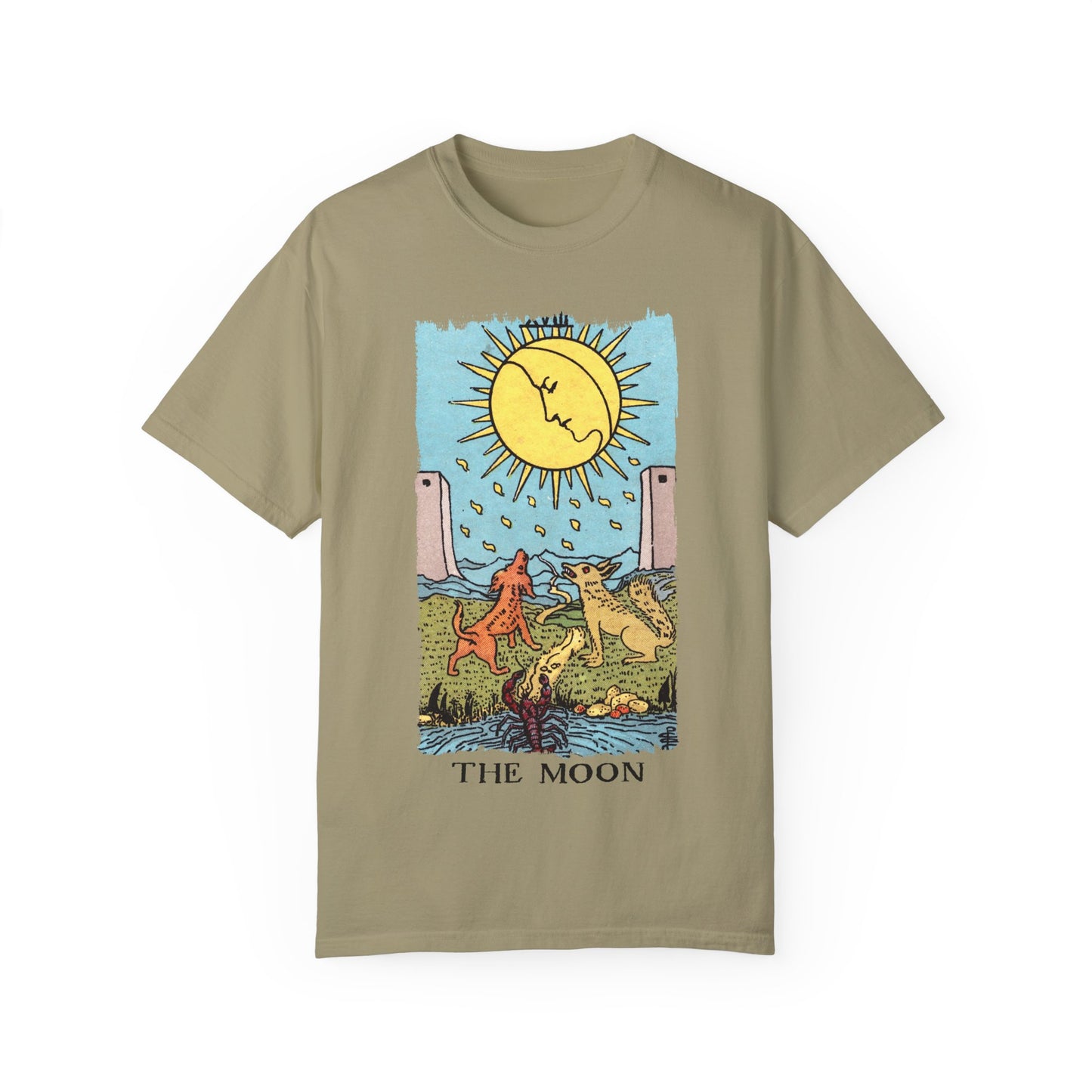 The Moon Tarot Card T-shirt