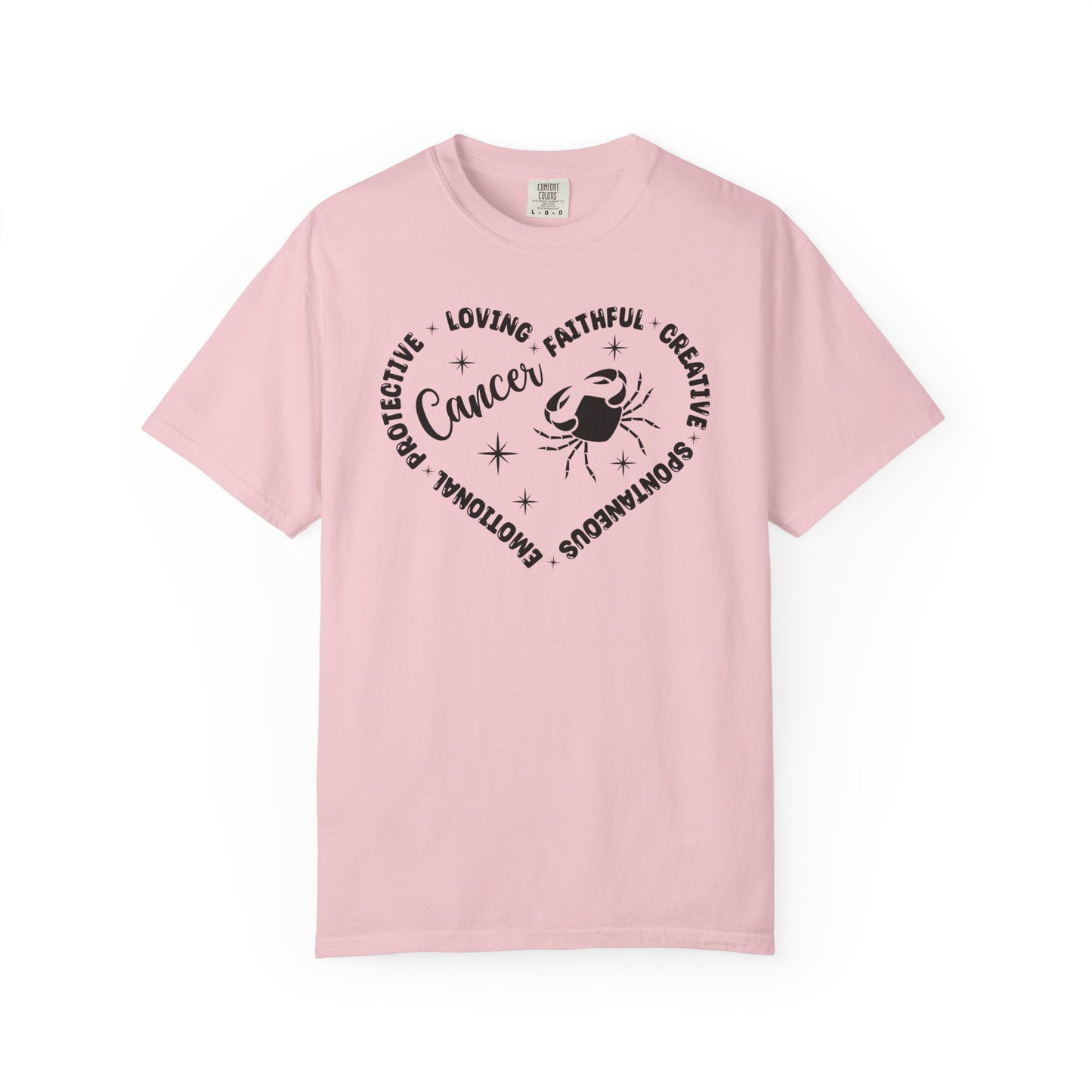 Cancer Heart Zodiac Sign T-shirt