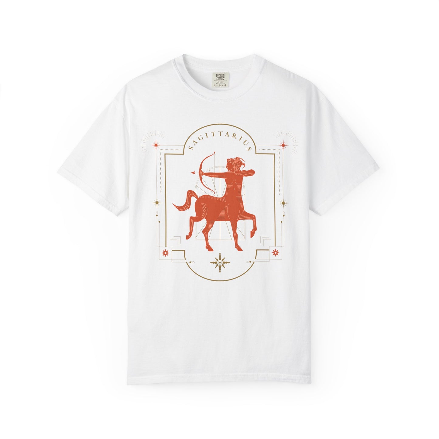 Sagittarius Modern Minimalist Zodiac Sign T-shirt