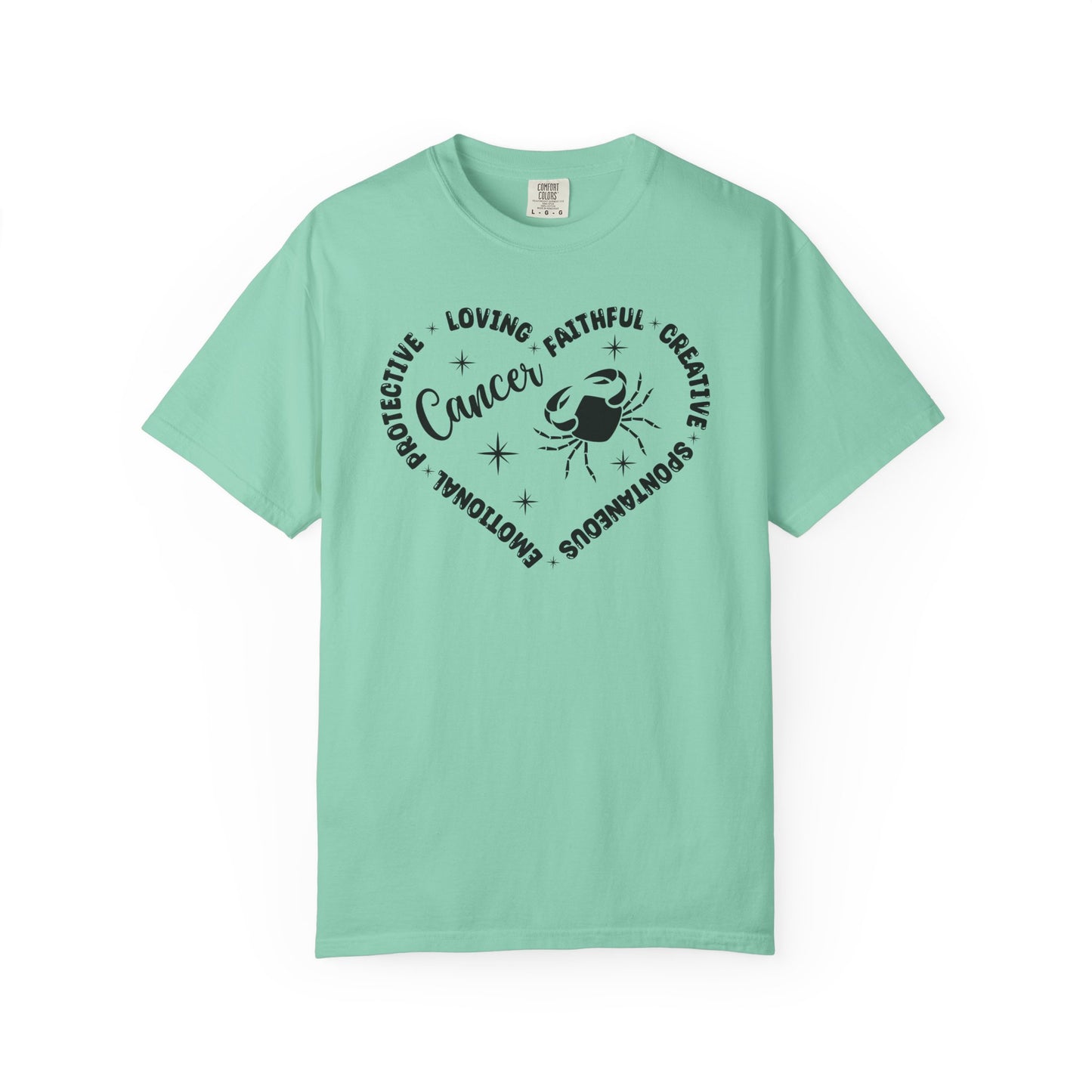 Cancer Heart Zodiac Sign T-shirt