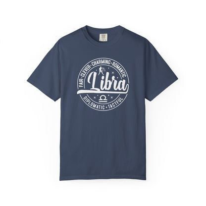 Libra Vintage Zodiac Sign T-shirt