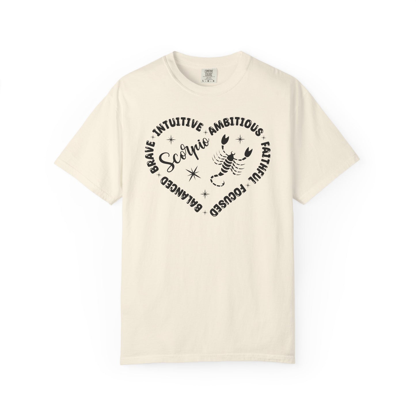 Scorpio Heart Zodiac Sign T-shirt
