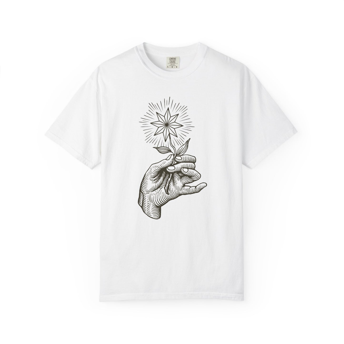 Hand Holding A Star Flower T-shirt