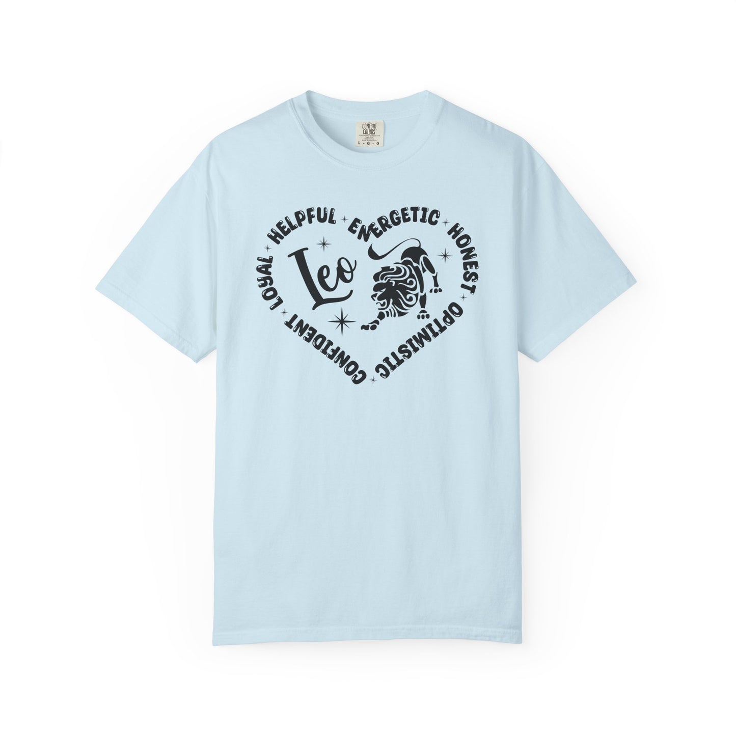 Leo Heart Zodiac Sign T-shirt