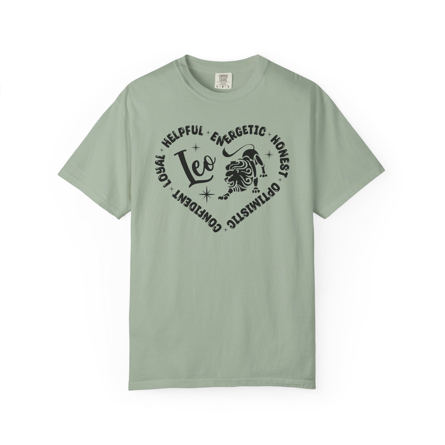 Leo Heart Zodiac Sign T-shirt