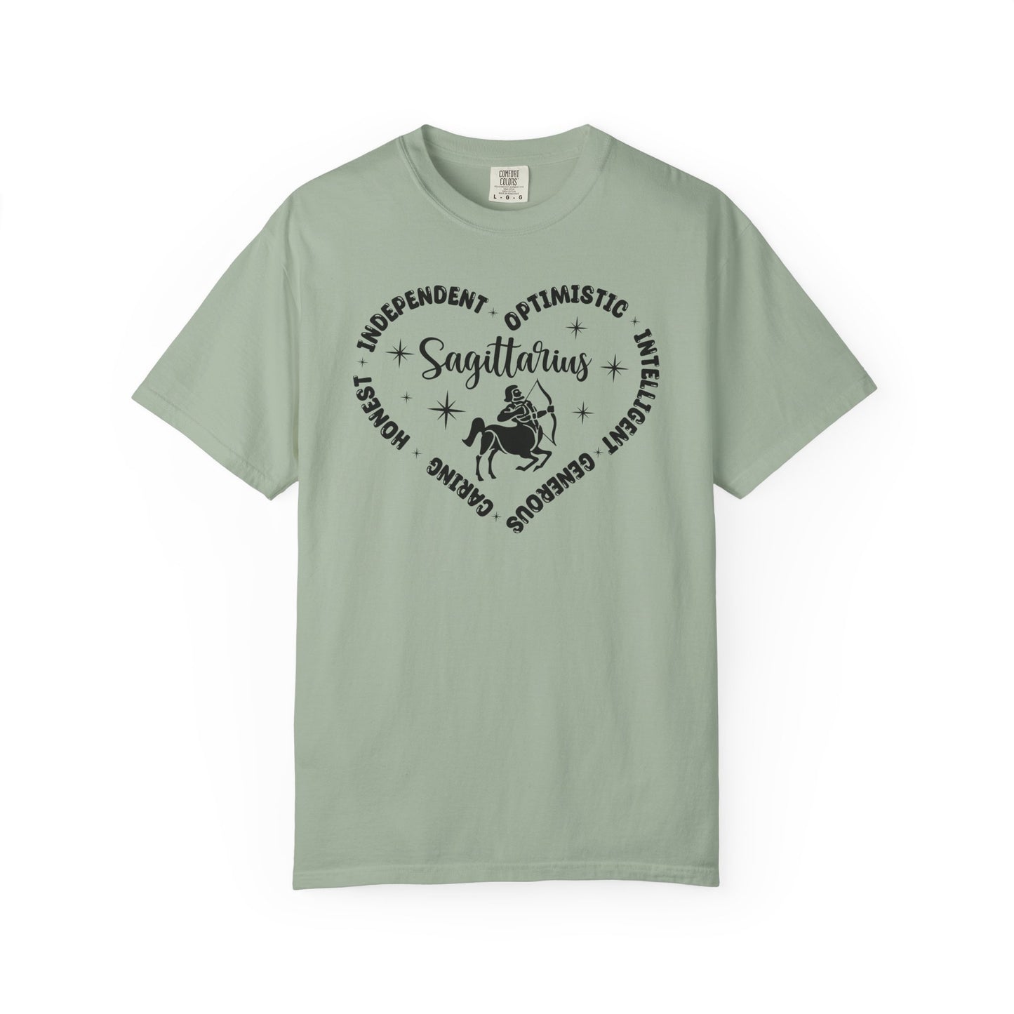 Sagittarius Heart Zodiac Sign T-shirt