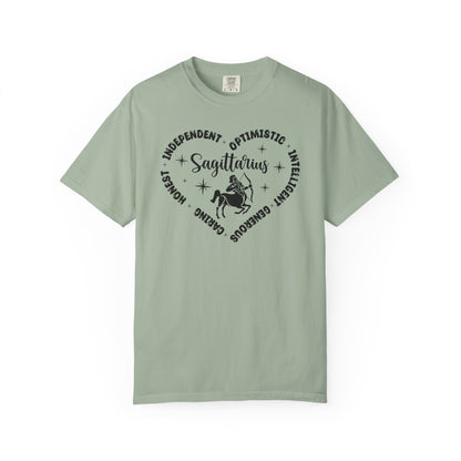 Sagittarius Heart Zodiac Sign T-shirt