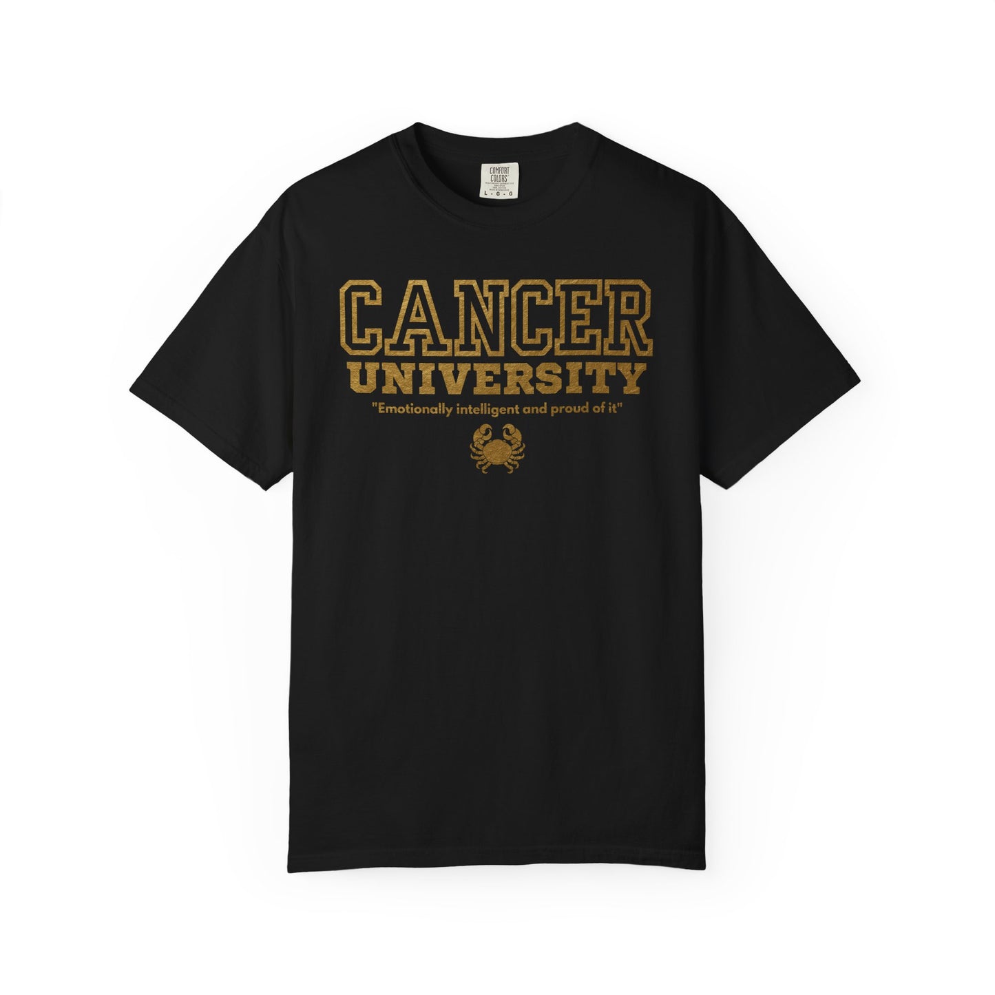 Cancer University Zodiac Sign T-shirt