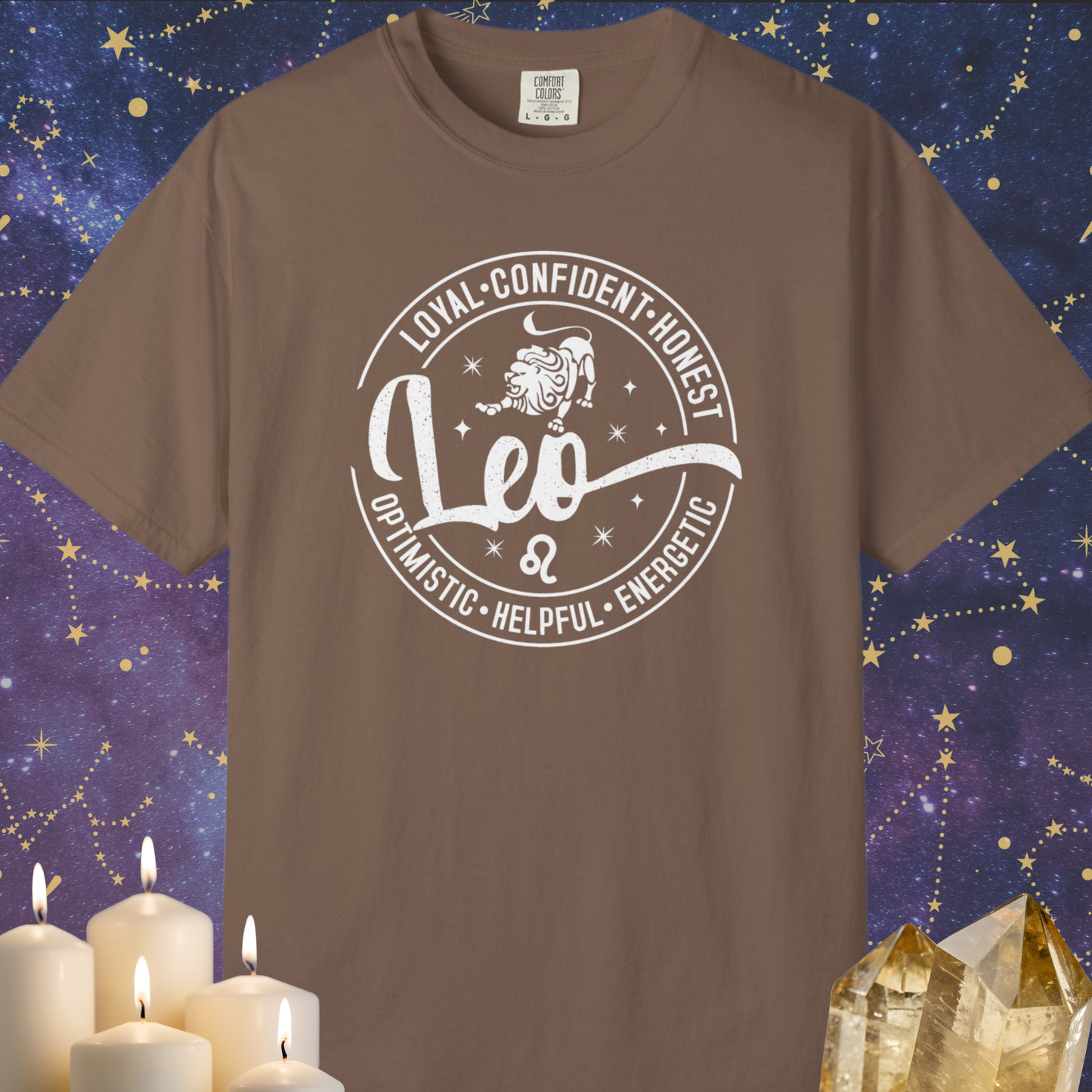 Leo Vintage Zodiac Sign T-shirt