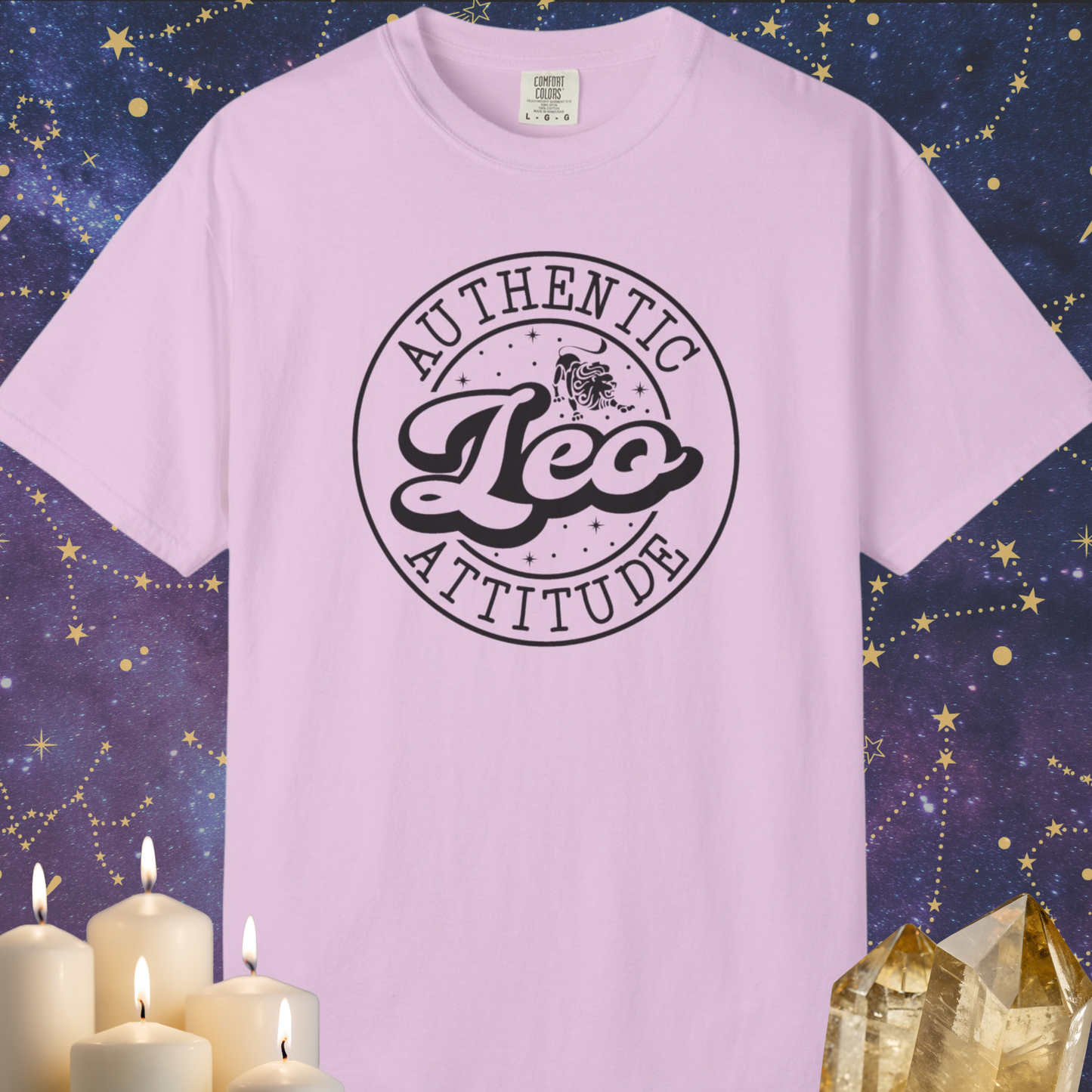 Leo Authentic Attitude Zodiac Sign T-shirt