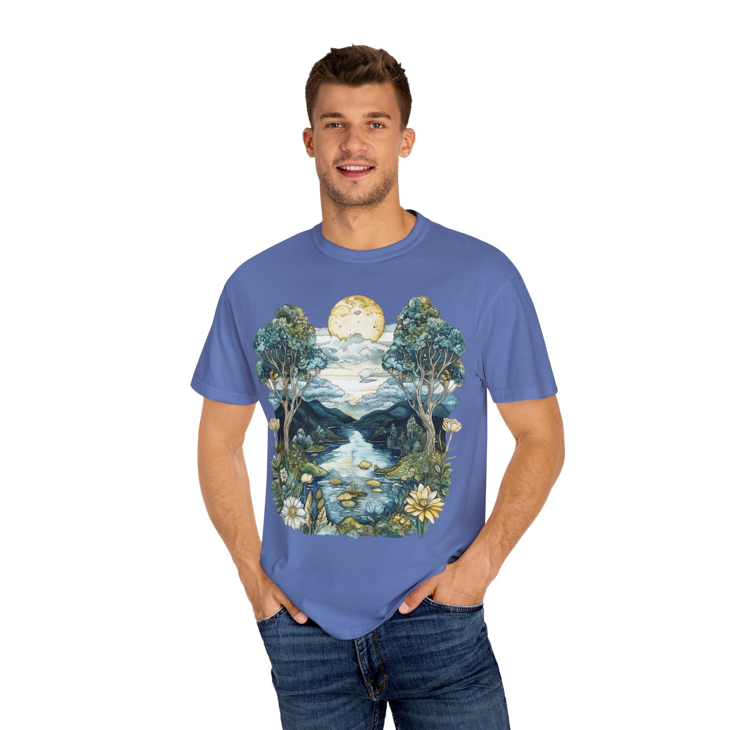 Watercolor Landscape T-shirt