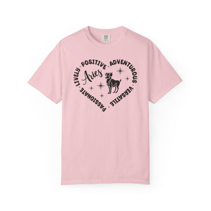 Aries Heart Zodiac Sign T-shirt
