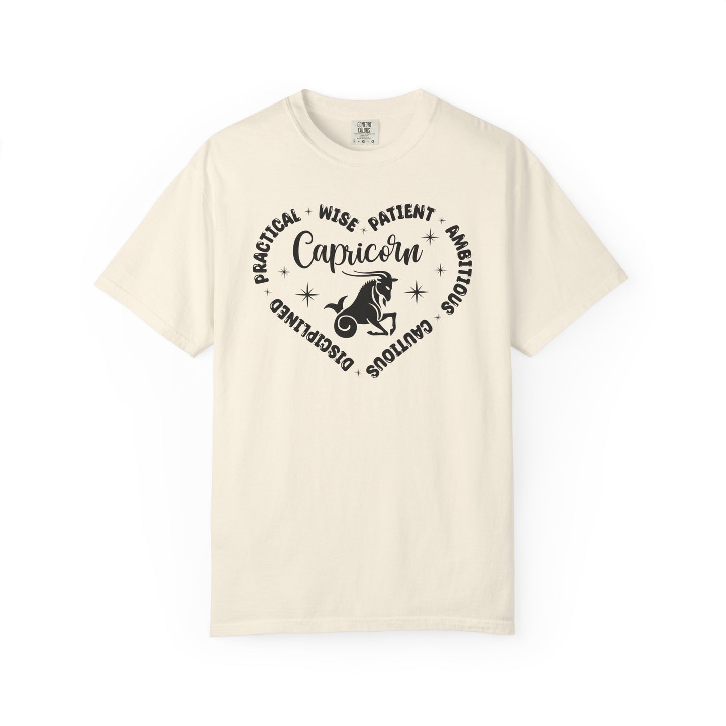 Capricorn Heart Zodiac Sign T-shirt