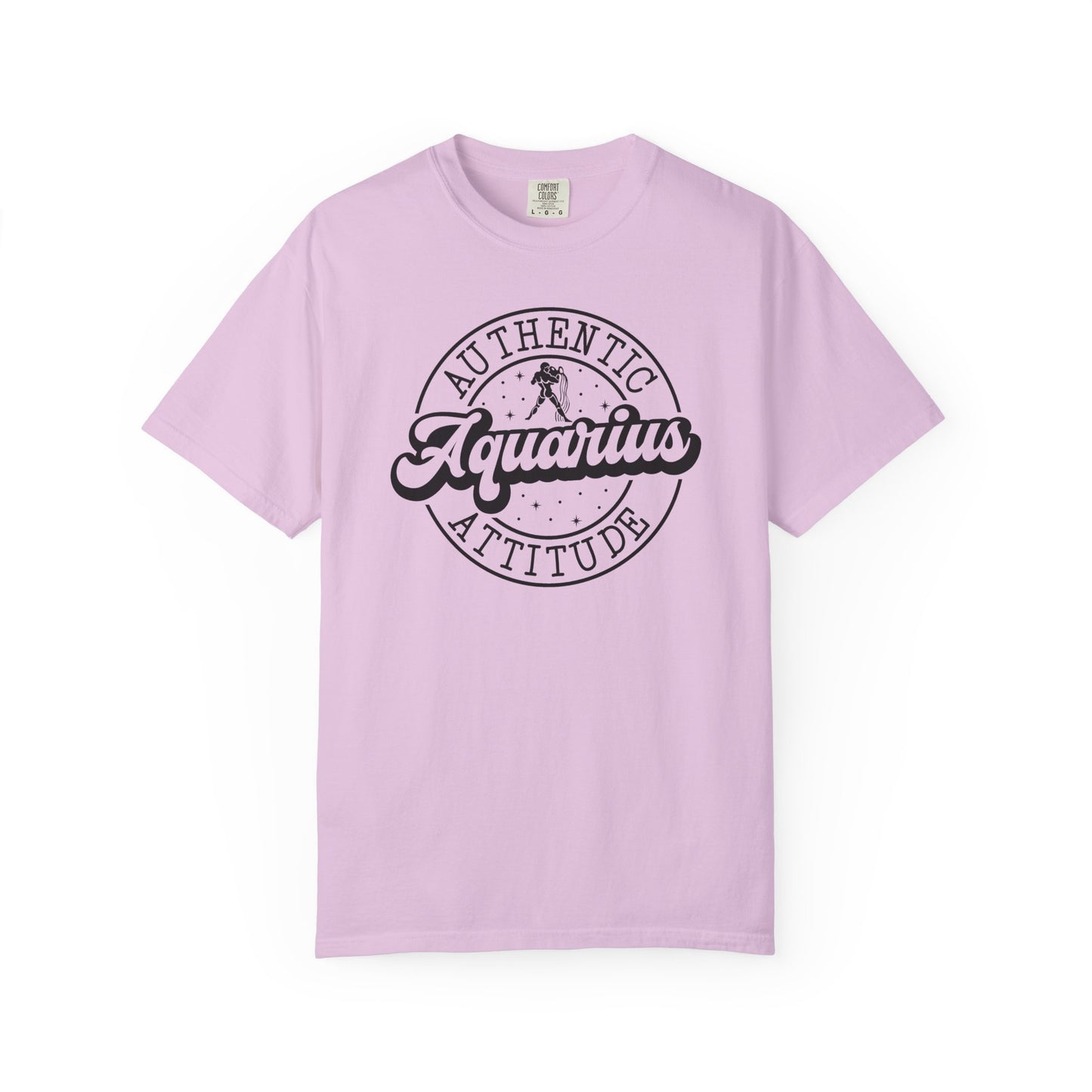 Aquarius Authentic Attitude Zodiac Sign T-shirt