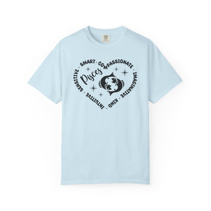 Pisces Heart Zodiac Sign T-shirt