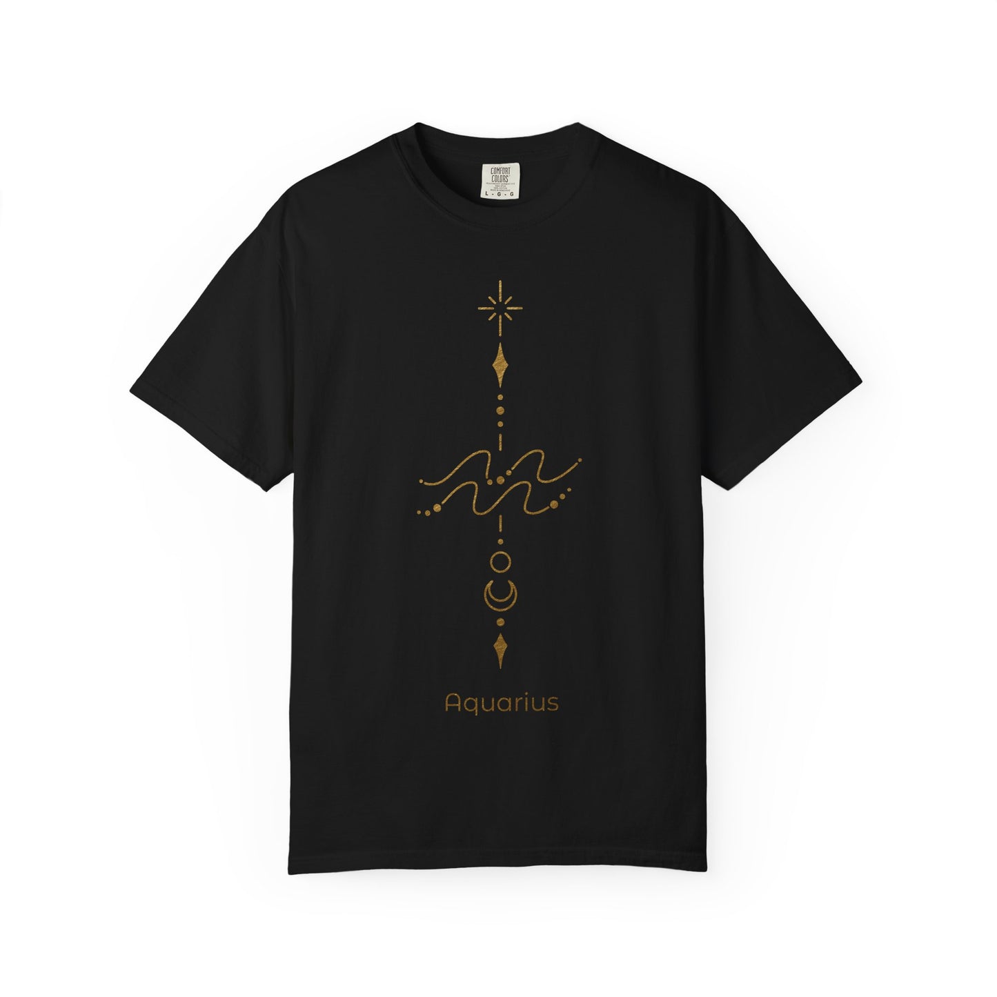 Aquarius Celestial Symbol Zodiac Sign T-shirt